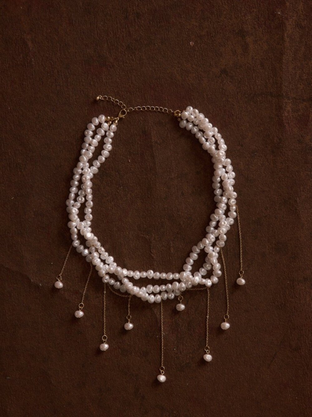 NEW 12th Tribe Coco Pearl Choker Size O/SO/S - Picture 2 of 3
